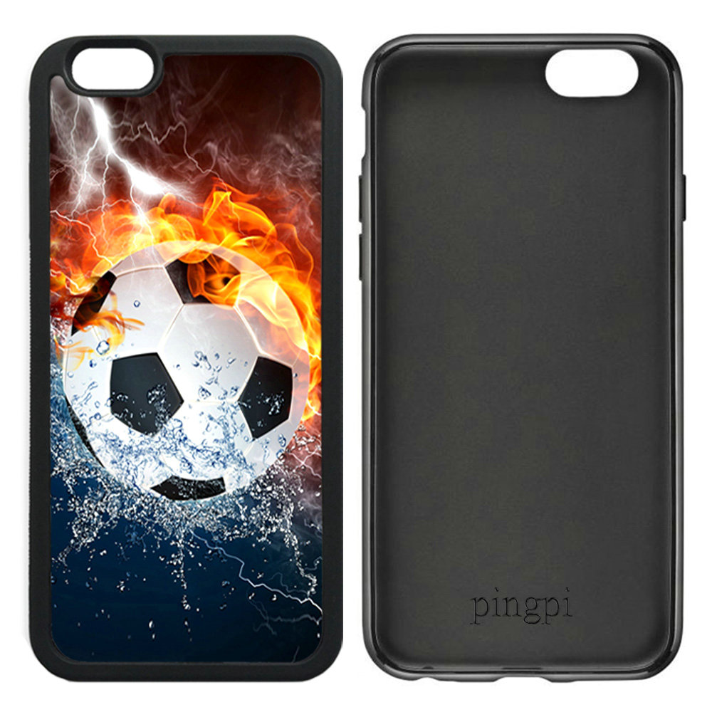 Football ice and fire Case for iPhone 6 6S